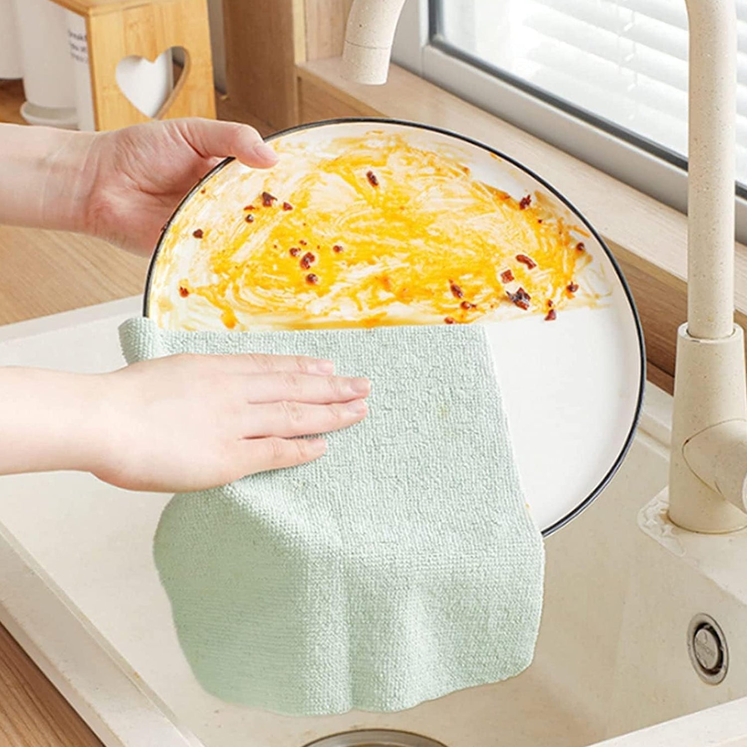 Glass Windows Cleaning Cloth Glass Windows Cleaning Cloth